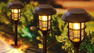 Solar-Powered Gazebo Lights