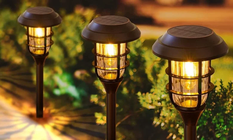 Solar-Powered Gazebo Lights