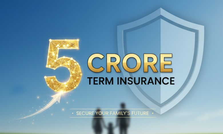 How to Secure Your Family with a 5 Crore Term Insurance Policy