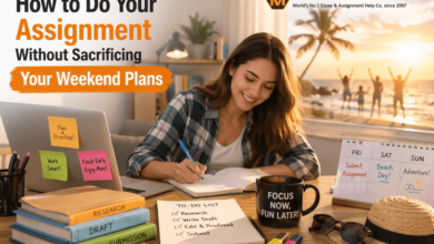 How to Do Your Assignment Without Sacrificing Your Weekend Plans