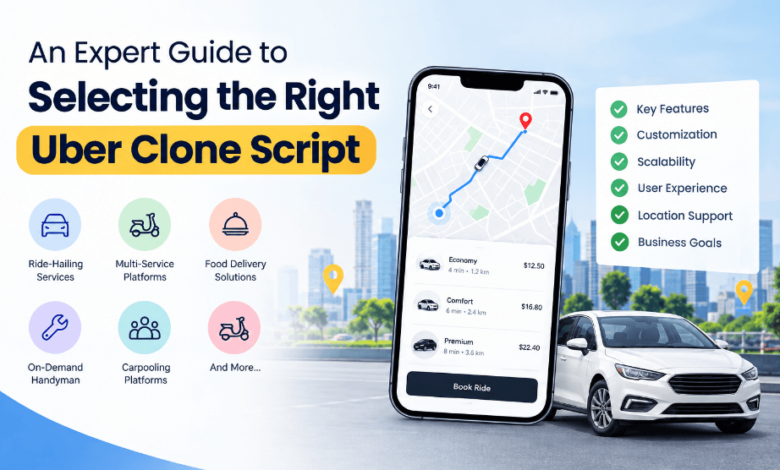 An Expert Guide to Selecting the Right Uber Clone Script